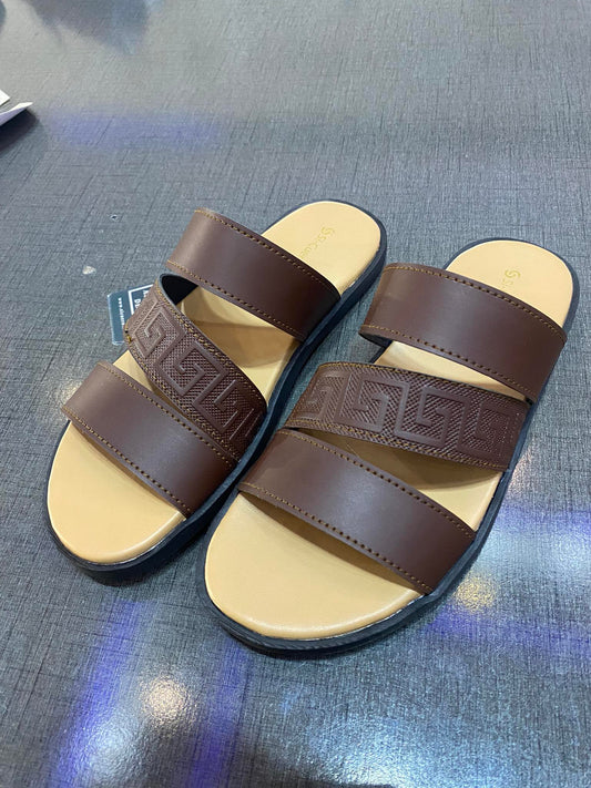 SL-17 Brown Slippers